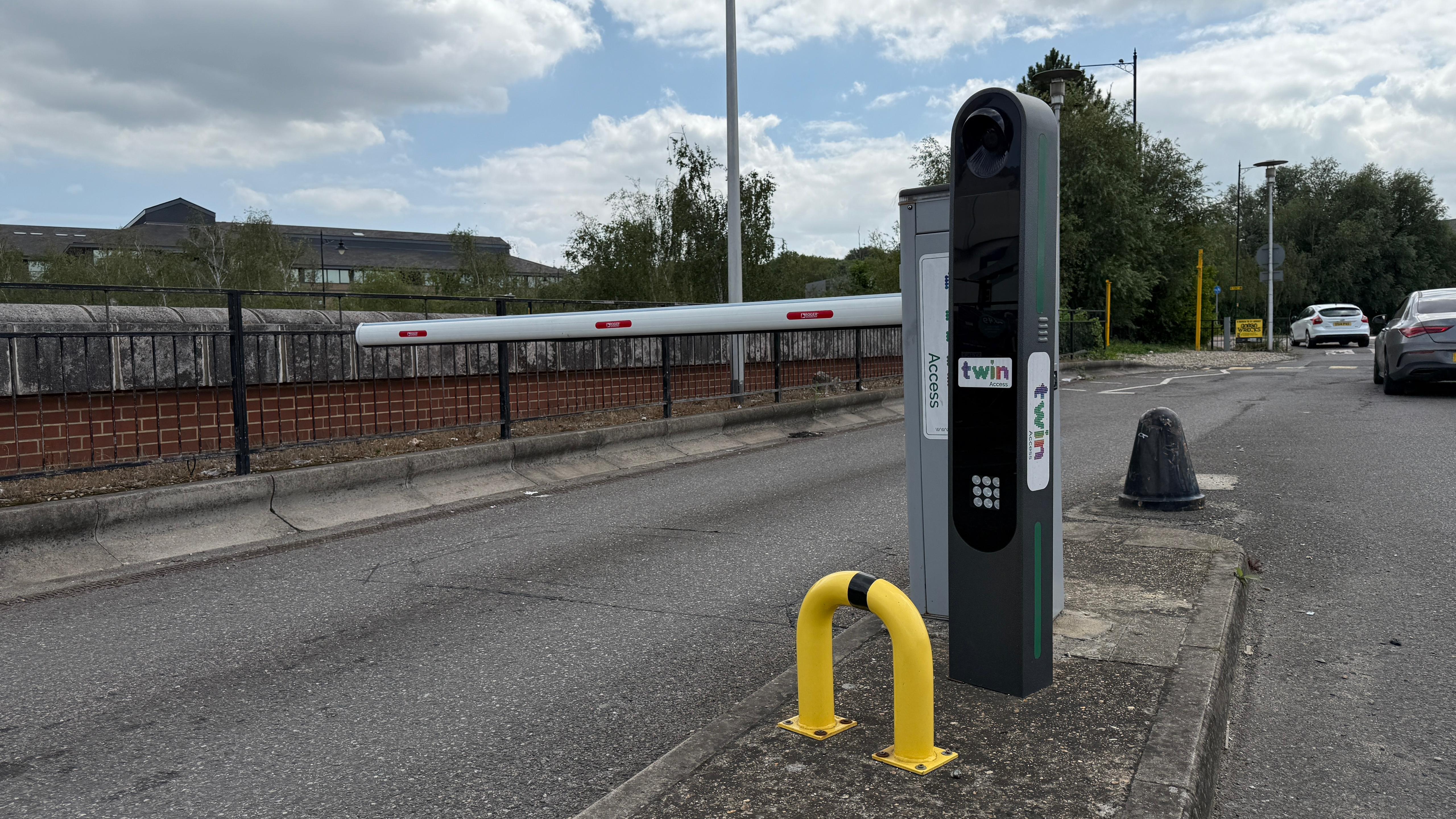 Parking barrier systems and parking payment terminals installed at Dockside Shopping Centre