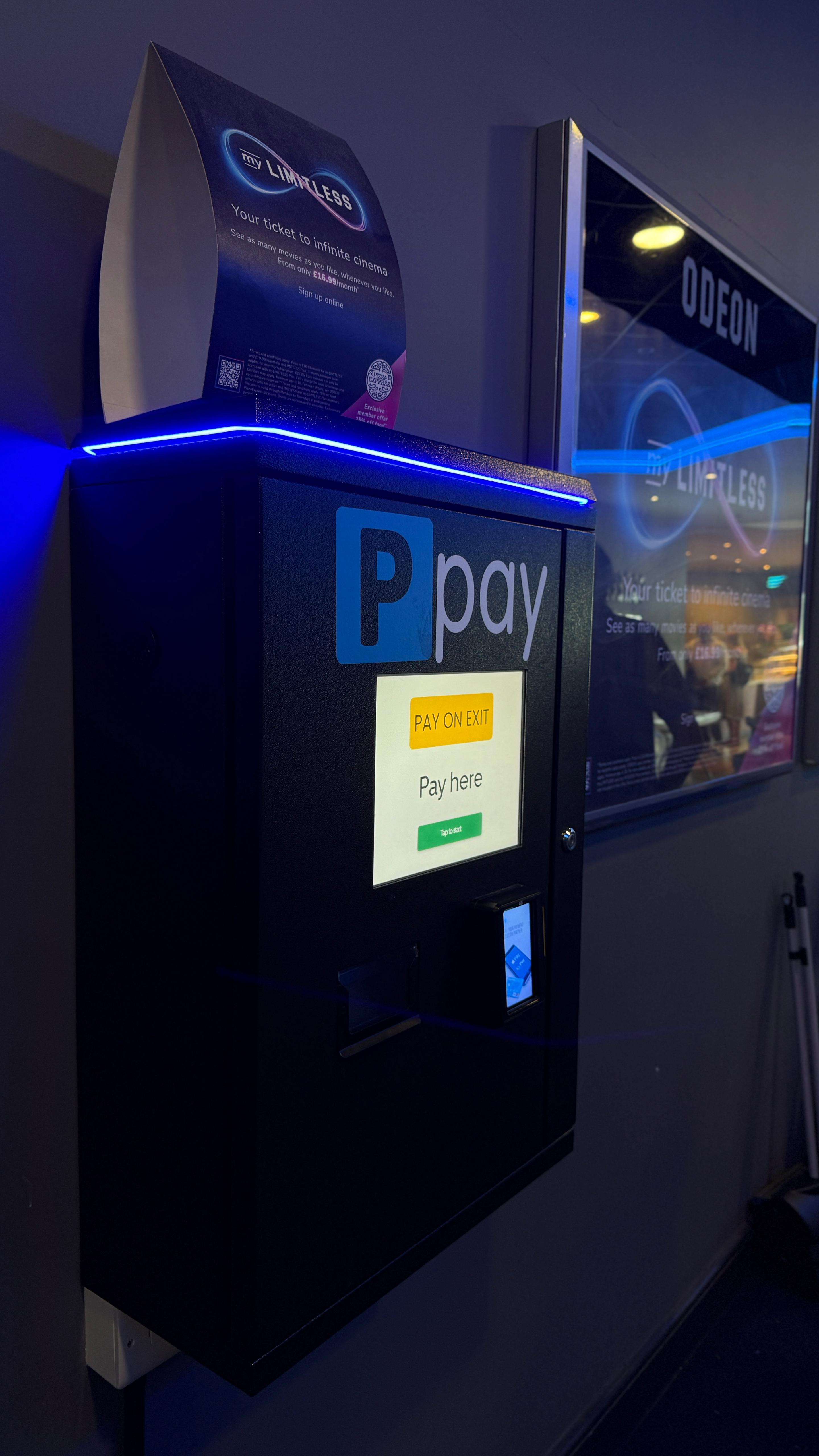 Parking barrier systems and parking payment terminals installed at Dockside Shopping Centre