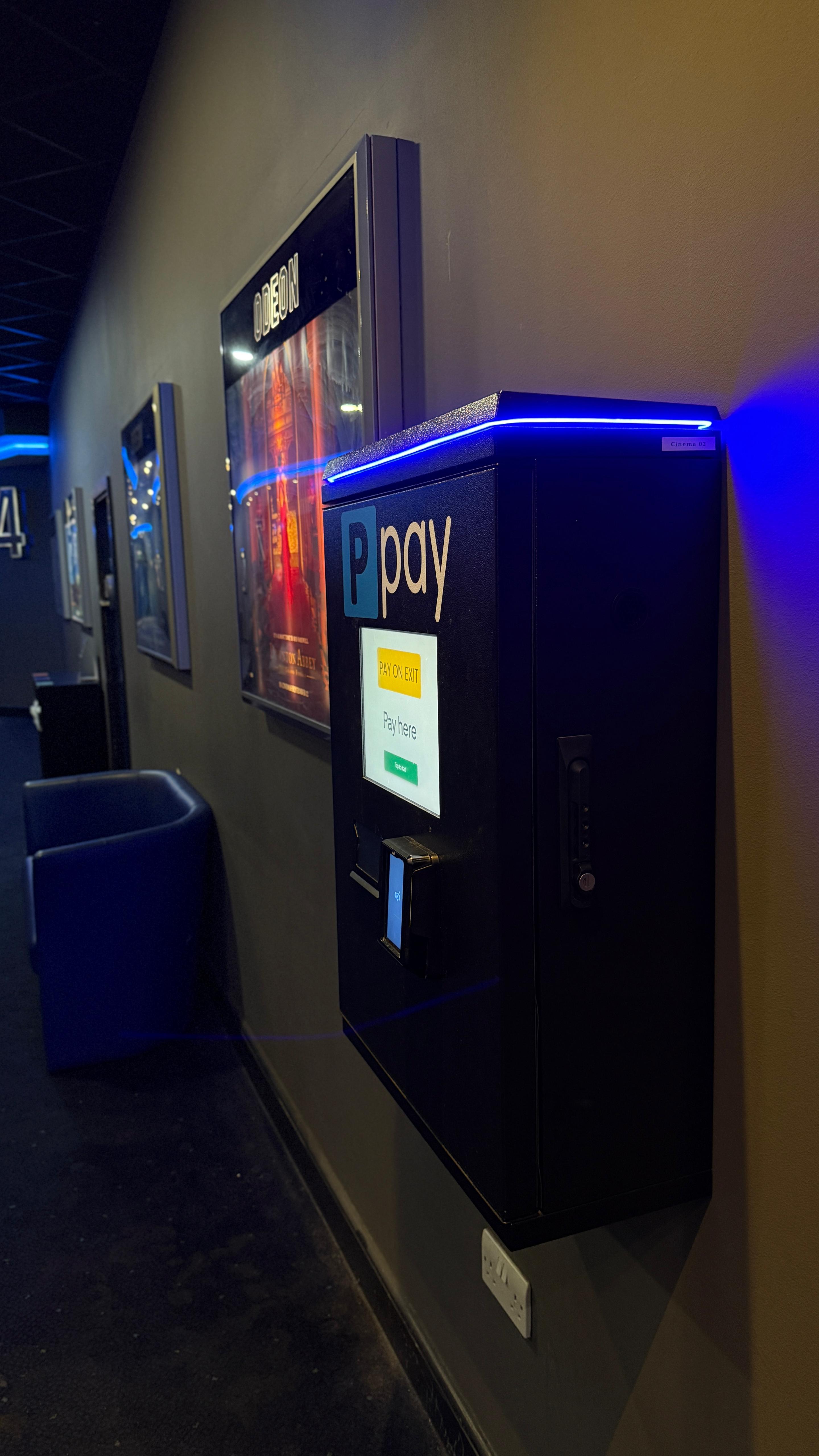 Parking barrier systems and parking payment terminals installed at Dockside Shopping Centre